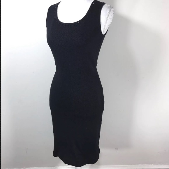 St. John Dresses & Skirts - St John Evening dress Wool Blend Sleeveless Sequin